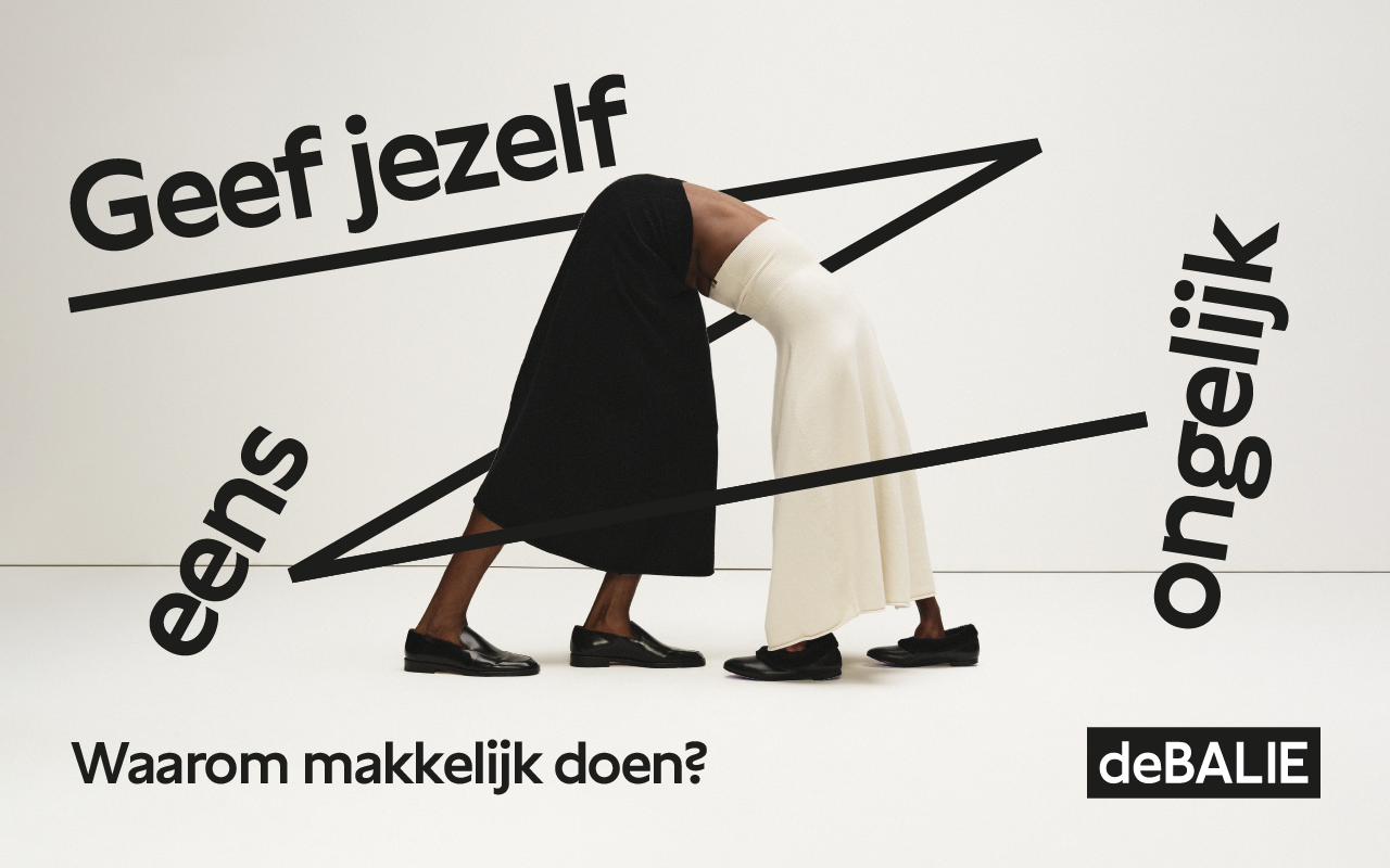 De Balie kiest voor de moeilijke weg in nieuwe campagne 'Waarom makkelijk doen?'