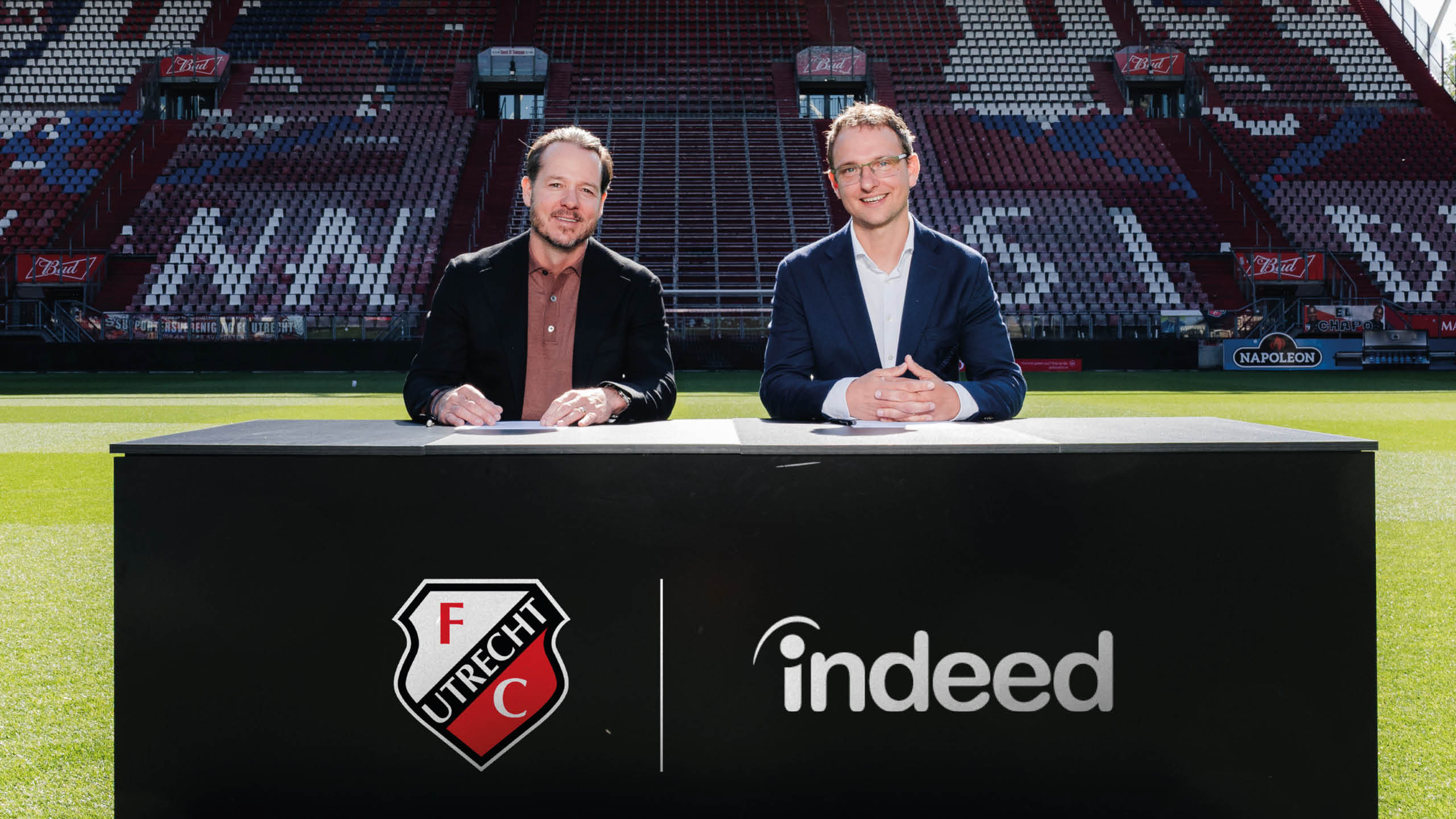 Indeed wordt nieuwe hoofdsponsor van FC Utrecht