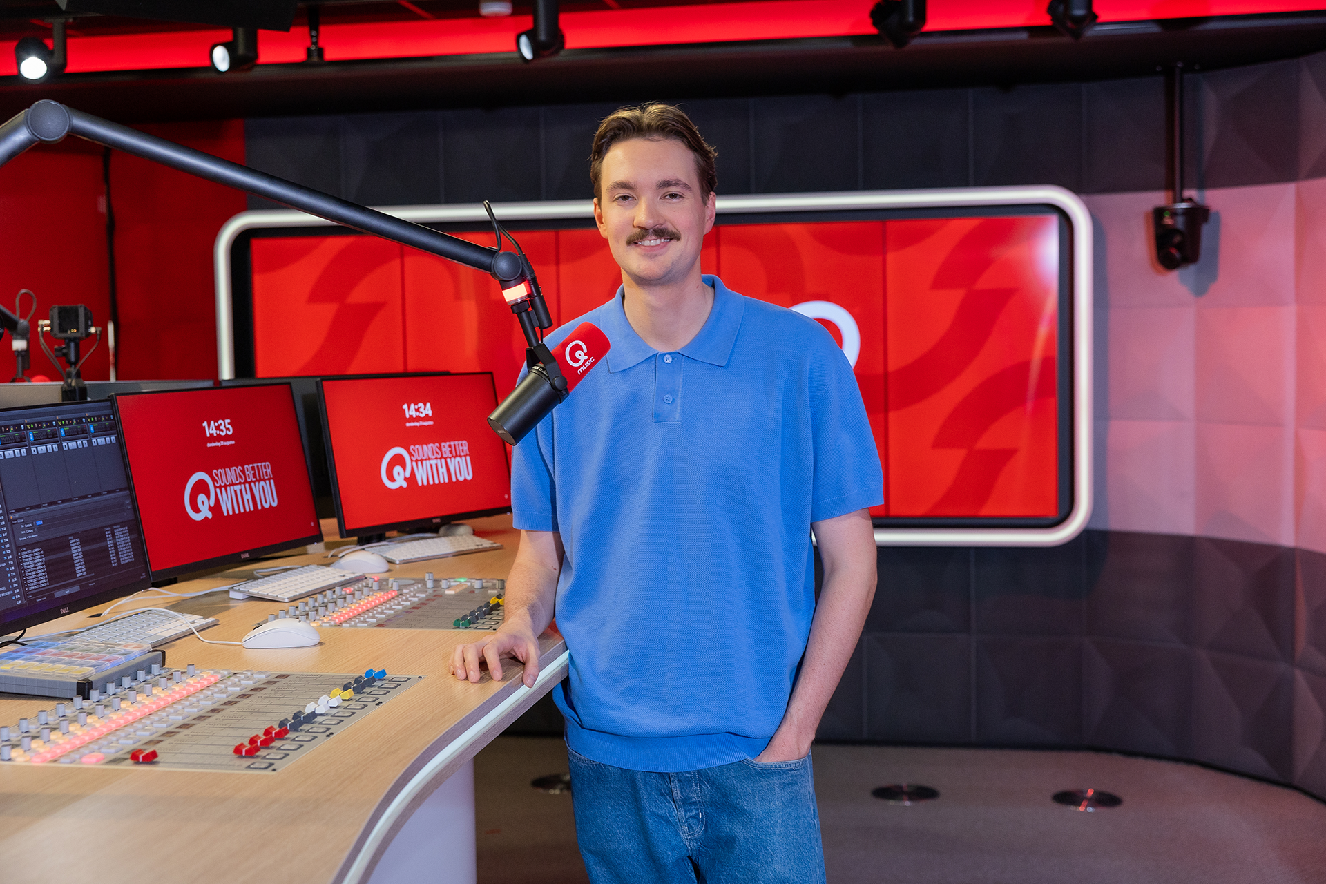 Bram Krikke krijgt vaste plek naast Mattie Valk bij Qmusic