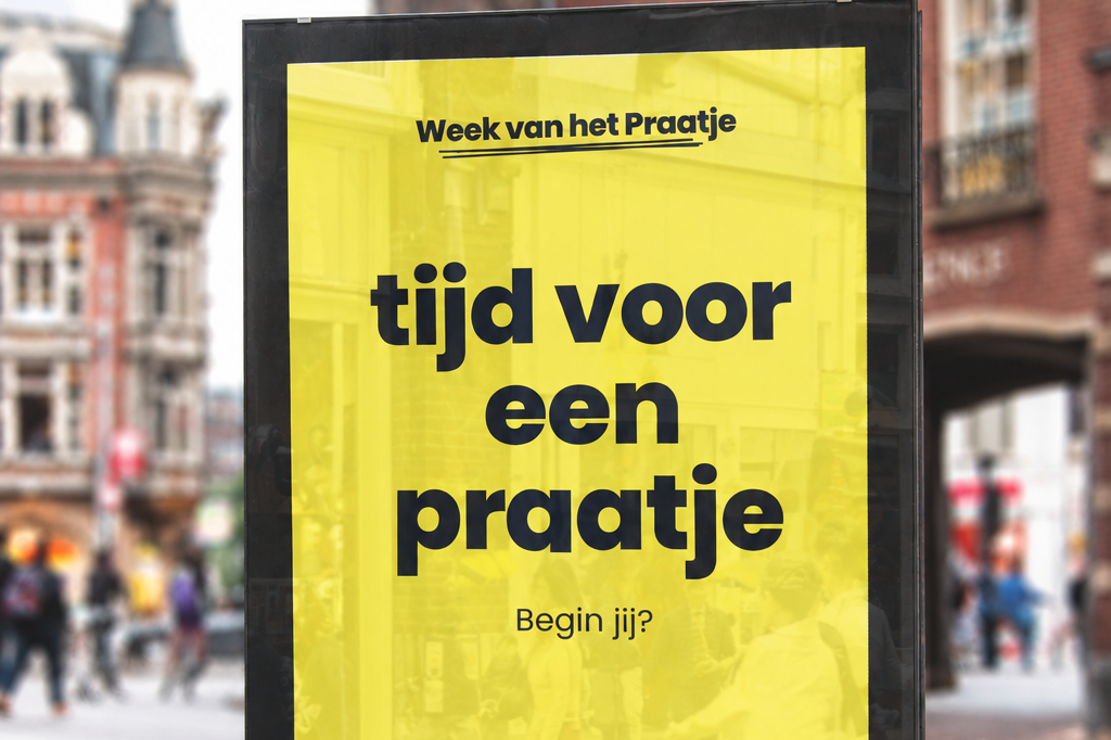 Na SIRE-campagne is er nu de eerste 'Week van het Praatje'