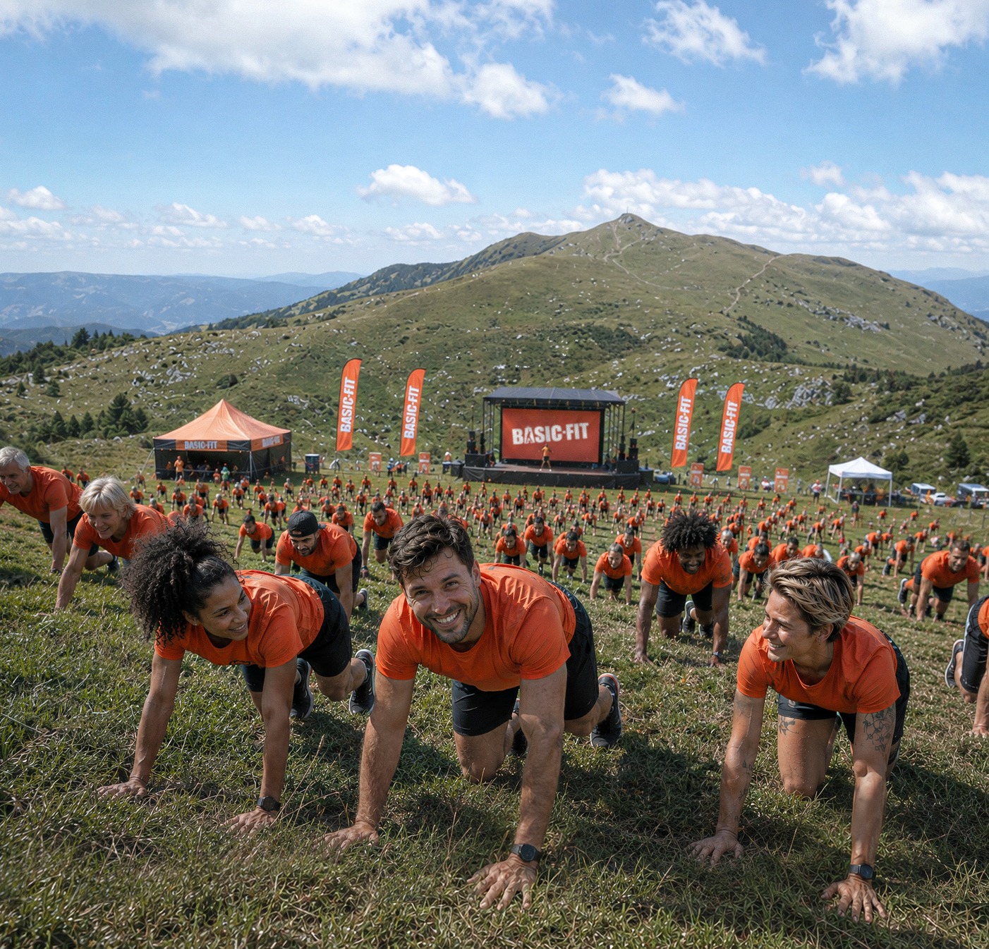 Basic-Fit doet poging om GUINNESS WORLD RECORDS-titel te verbreken tijdens Tour de France