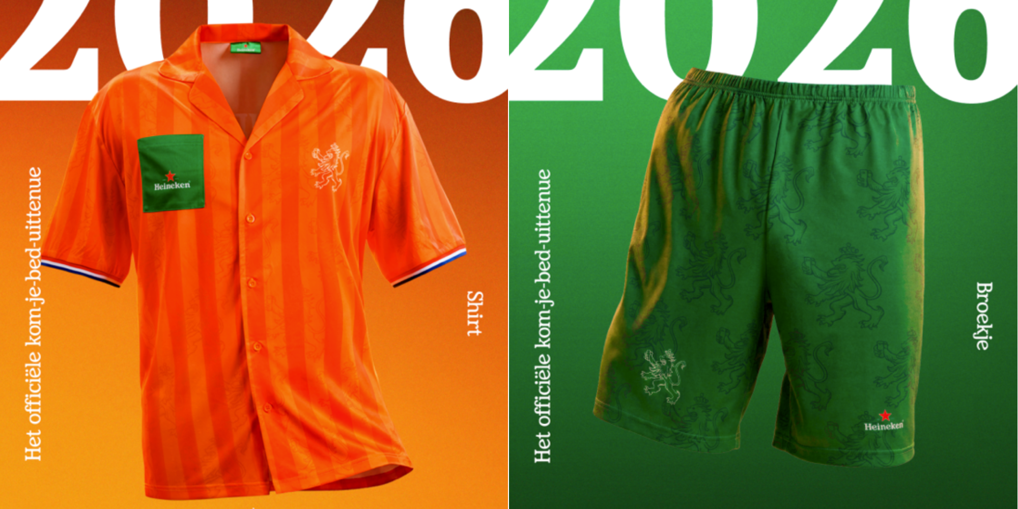 Samen opstaan voor Oranje in je Heineken Pilsjama