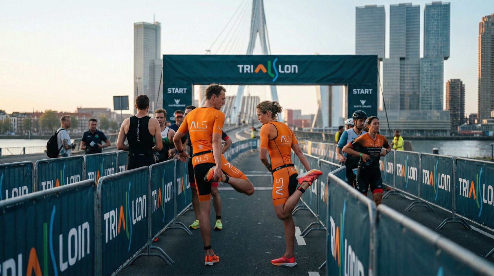 Rotterdam komt in actie tegen ALS met nieuw sportevent TriALSlon