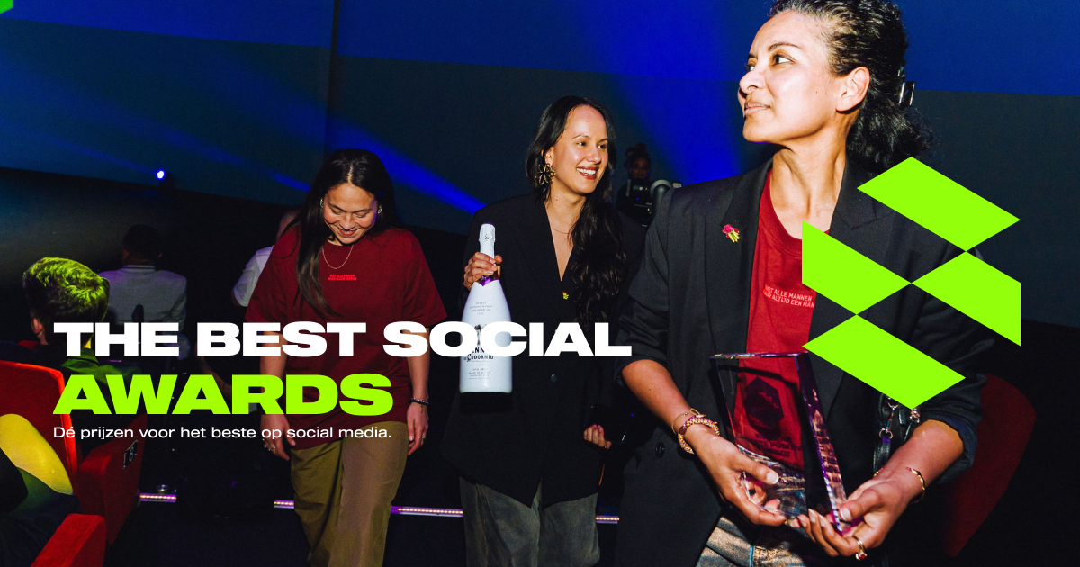 The Best Social Awards looft nieuwe prijzen uit: 'Beste Activatie' en 'Beste Creator Samenwerking'