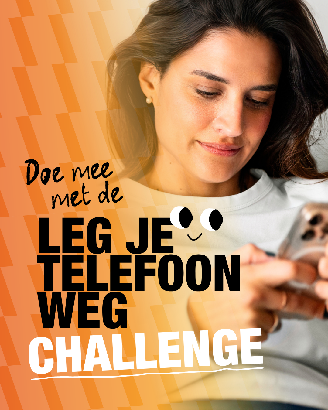 MIND organiseert de Leg je telefoon weg challenge