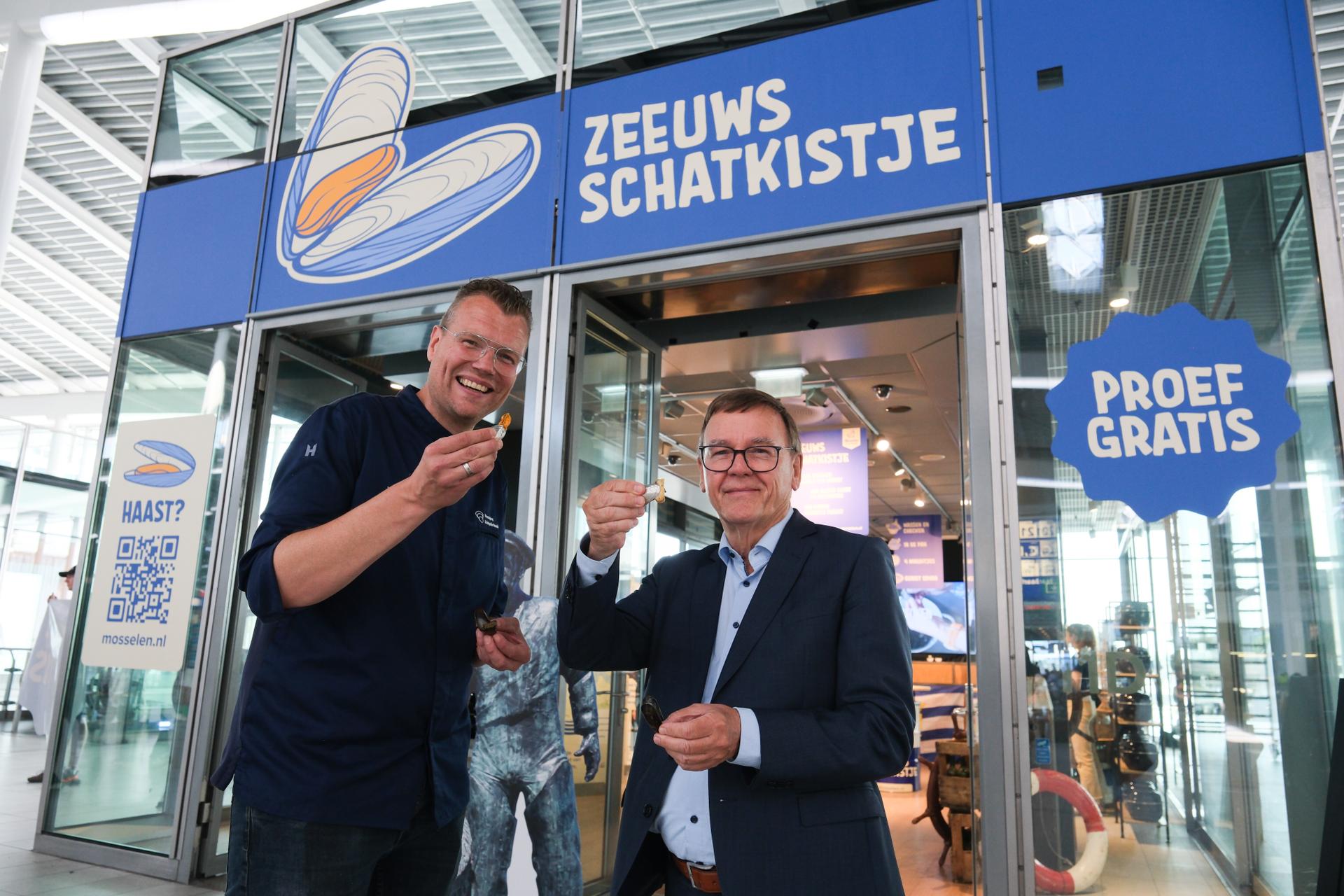 Pop-up store 'Het Zeeuwse Schatkistje' brengt mosselen naar het hart van Nederland
