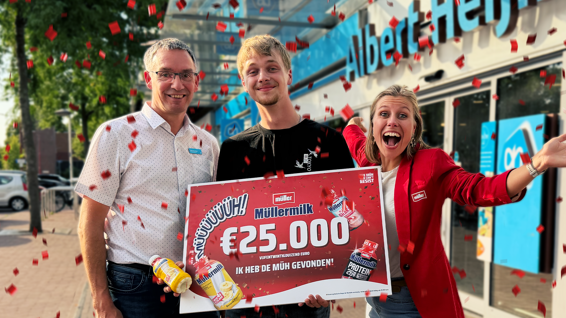 Eerste ‘loeiende’ Müllermilk-fles van €25.000,- gevonden