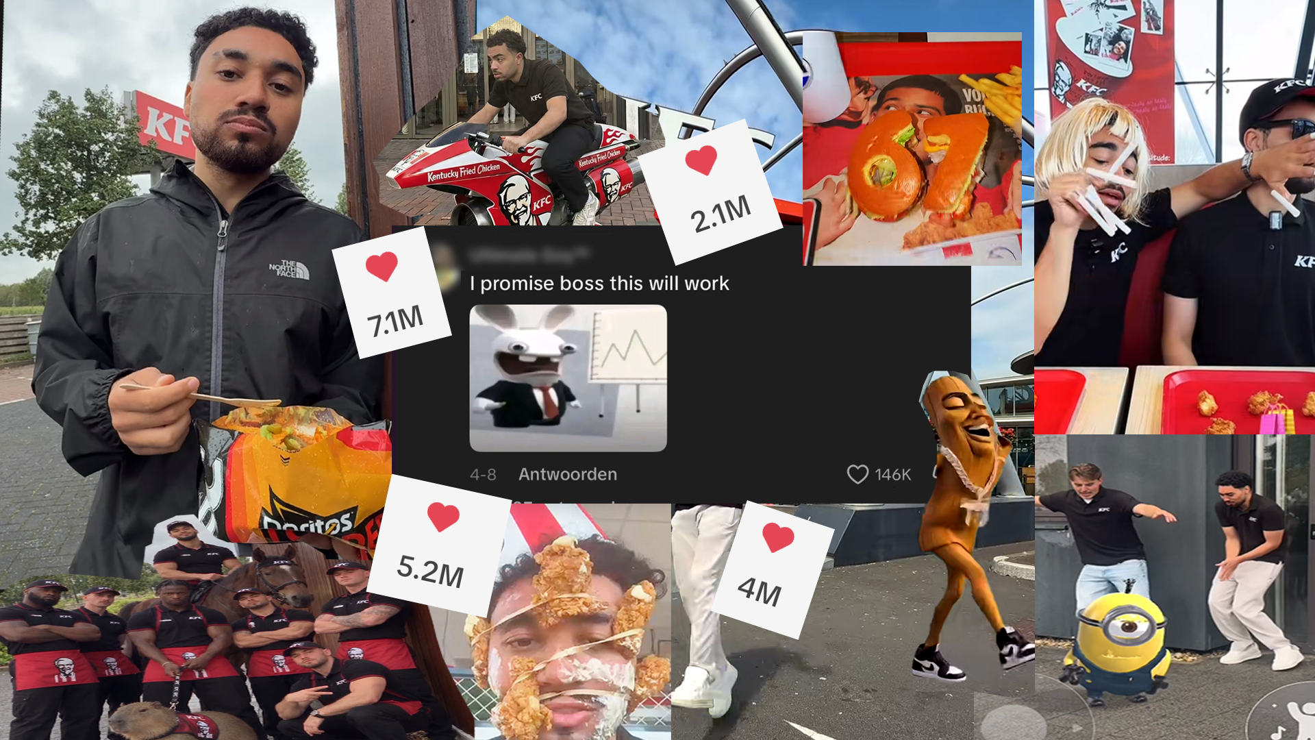 Hoe groeide KFC in een jaar van 300.000 naar 1,5 miljoen TikTok-volgers?