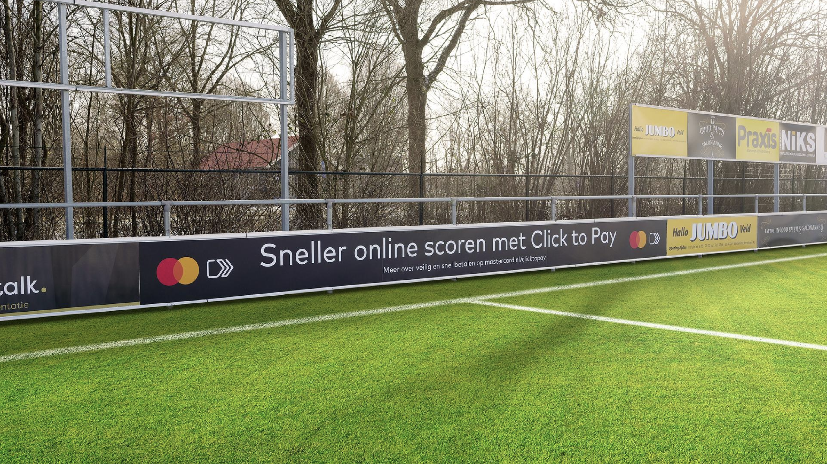 Mastercard sponsort voetbalclub Westerhaar-Vriezenveensewijk