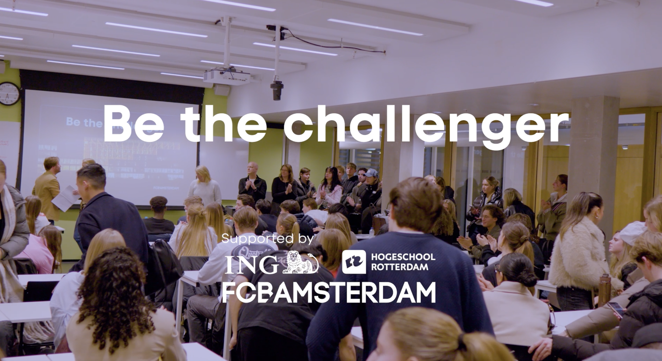 FCB Amsterdam en ING blikken terug op 'Be The Challenger'