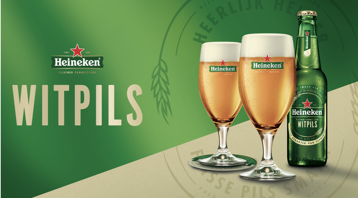 Heineken brouwt een nieuw bier: Heineken Witpils