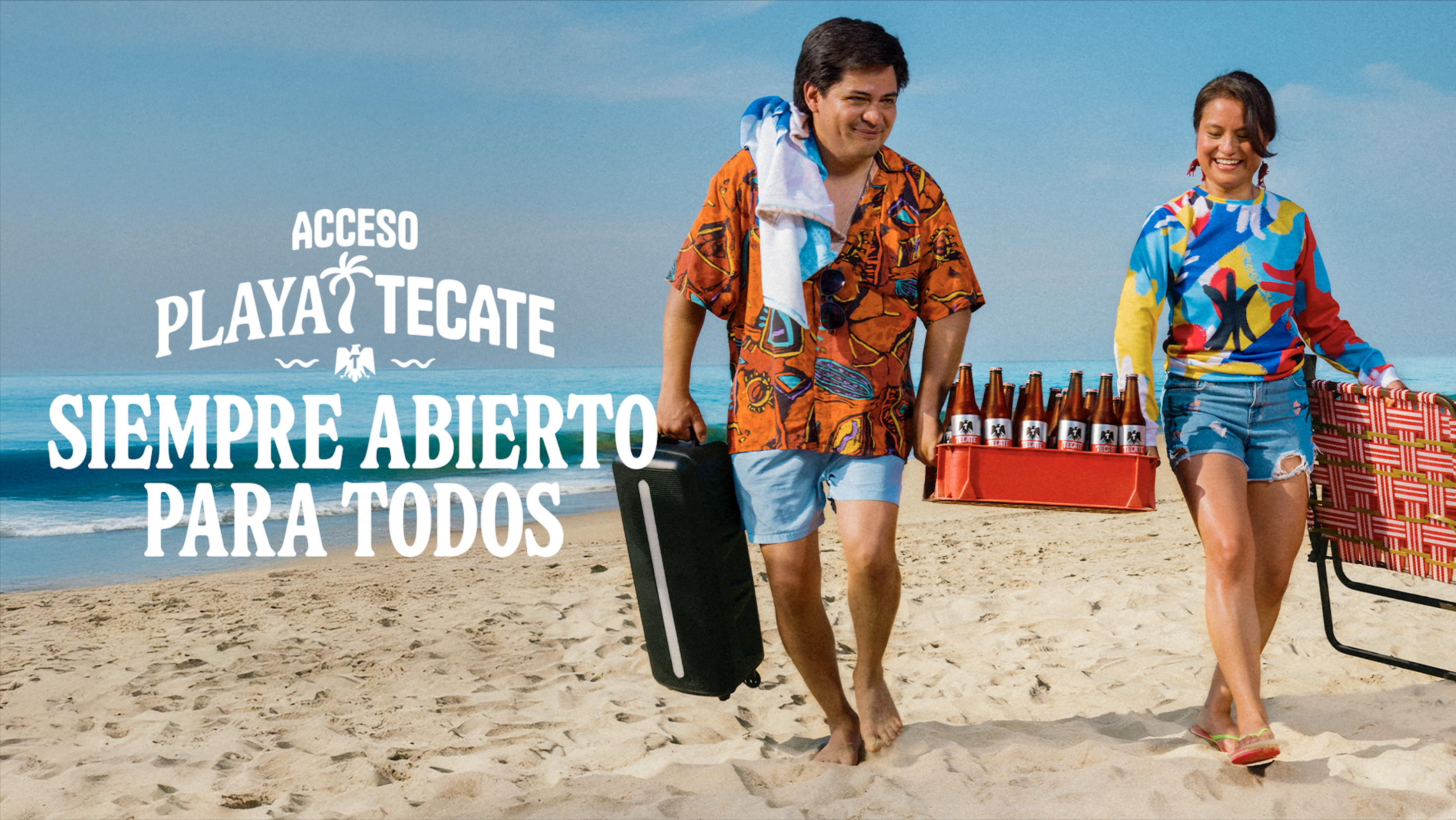 Tecate en Lepub: het strand is voor iedereen