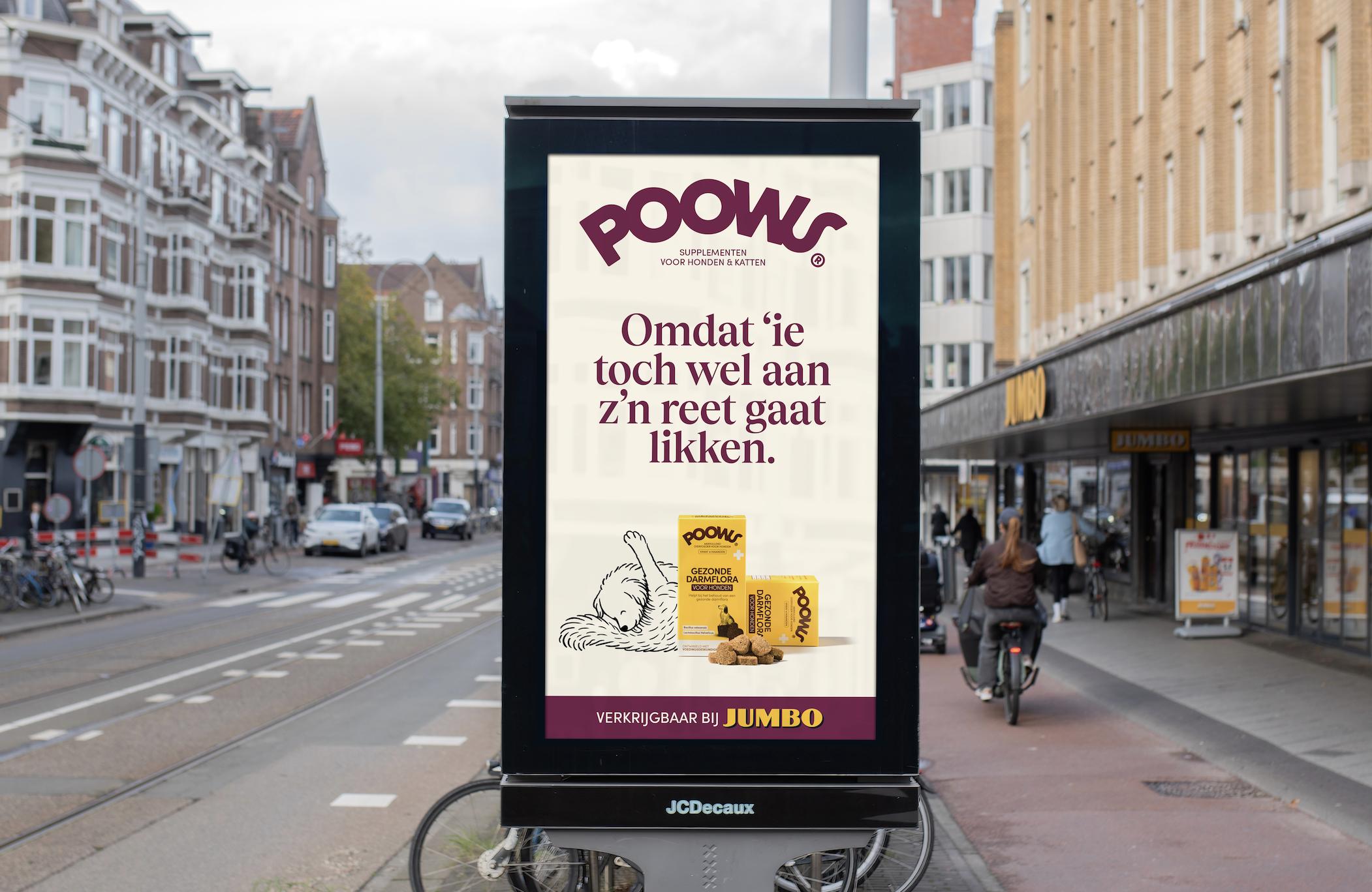 Poows en Fitzroy lanceren ongefilterde hondencampagne