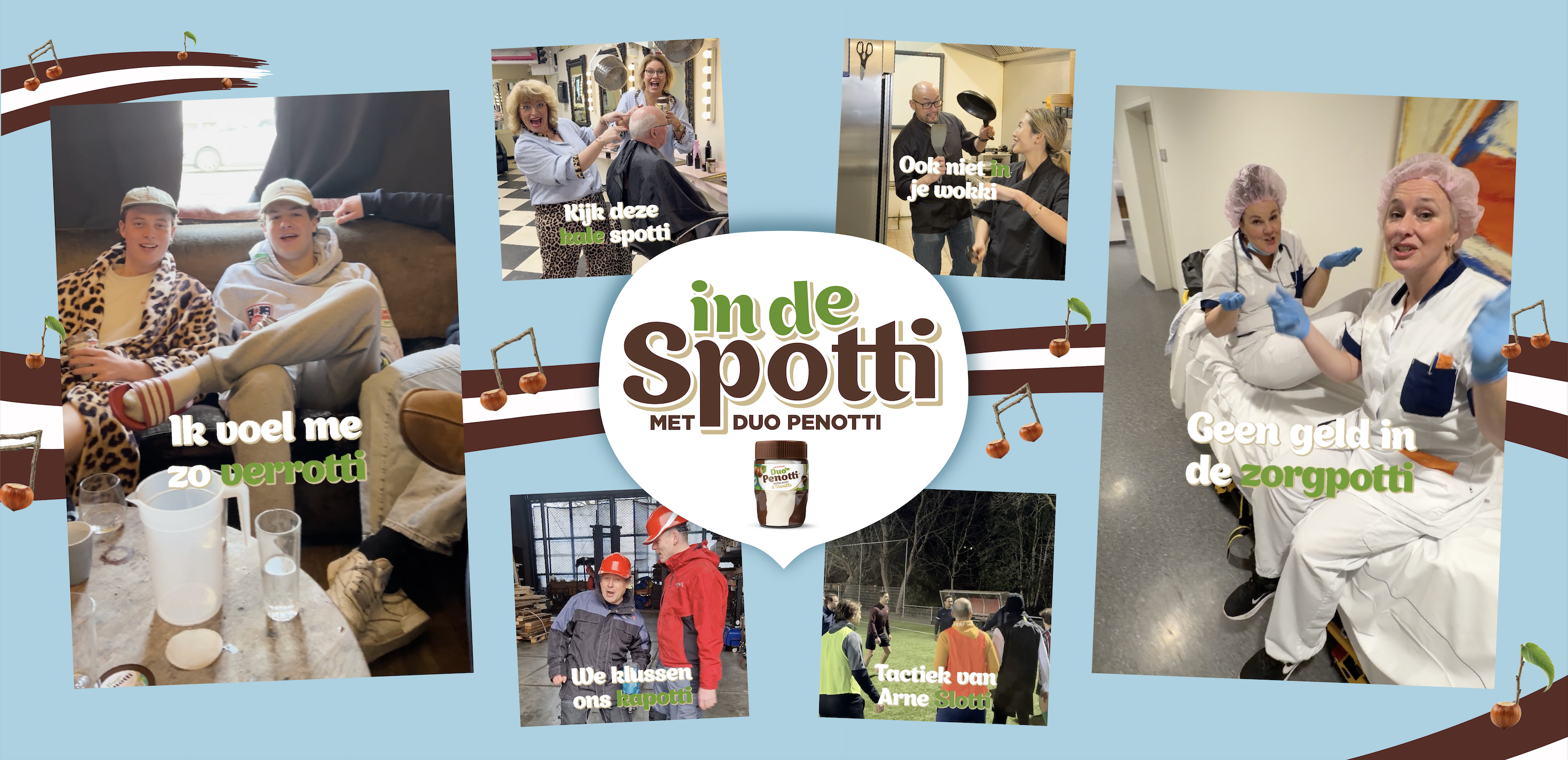 Duo Penotti 'in de spotti' met nostalgische hit