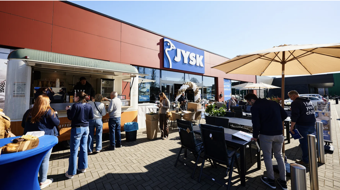 JYSK neemt vijf winkels over van Leen Bakker in Nederland