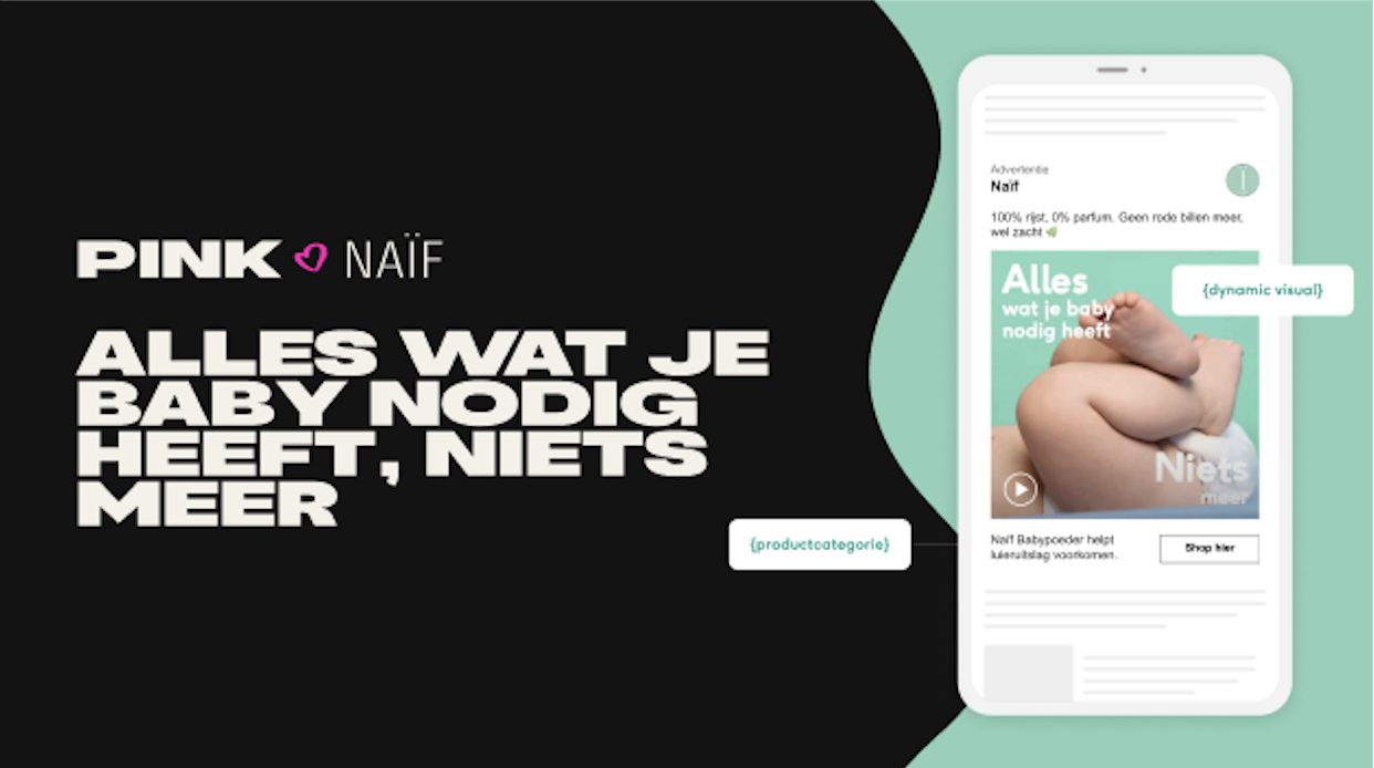 Naïf en PINK nemen met modulair framework afscheid van  lineair campagnedenken