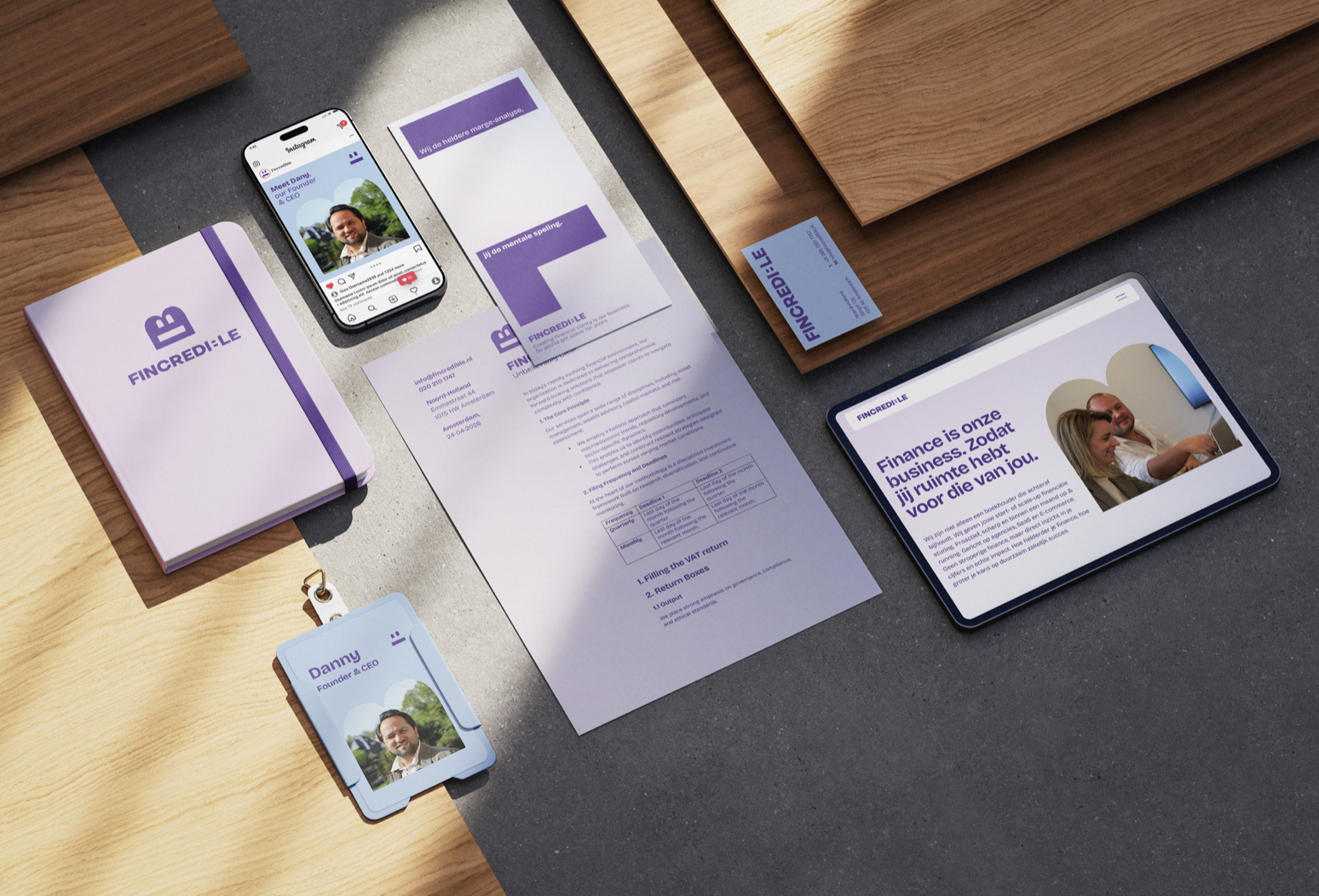 This Agency verzorgt herpositionering en nieuwe visuele identiteit Fincredible