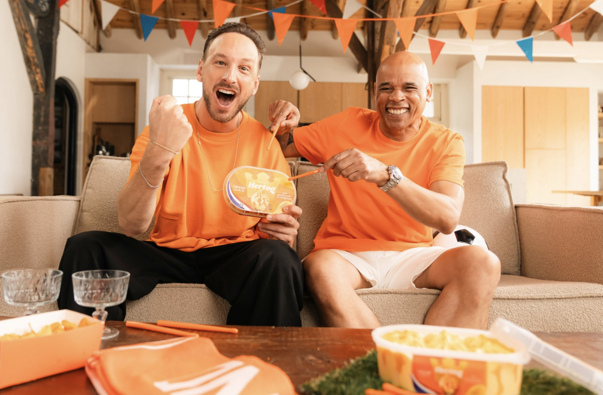 Hertog lanceert oranje vanille ijs