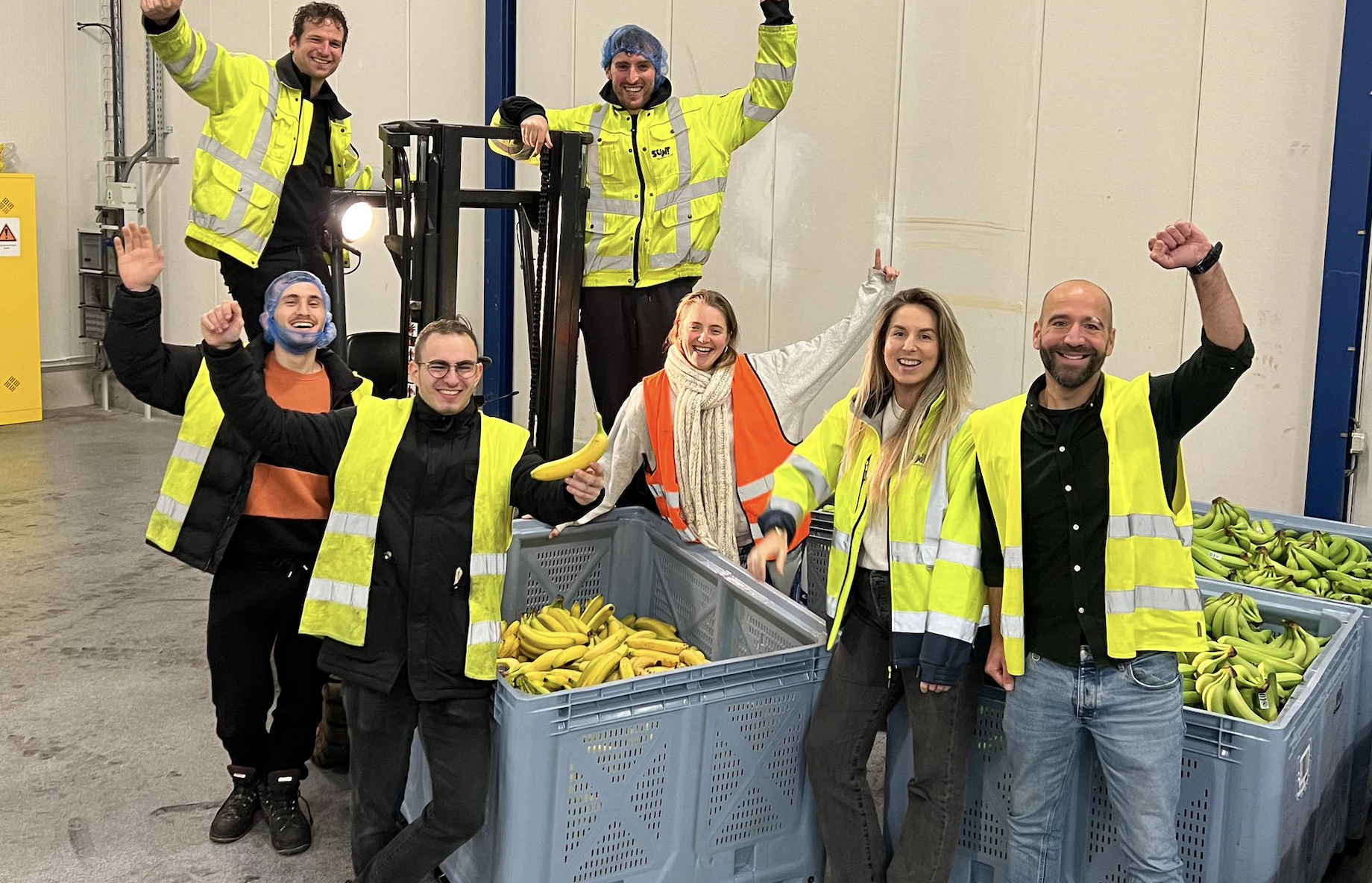 The Banana Factory redt 20 miljoen bananen van de verbrandingsoven