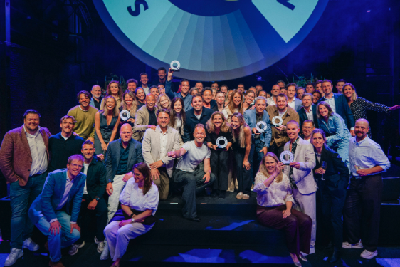 Odido, ABN AMRO en Praxis winnen SponsorRingen 2025
