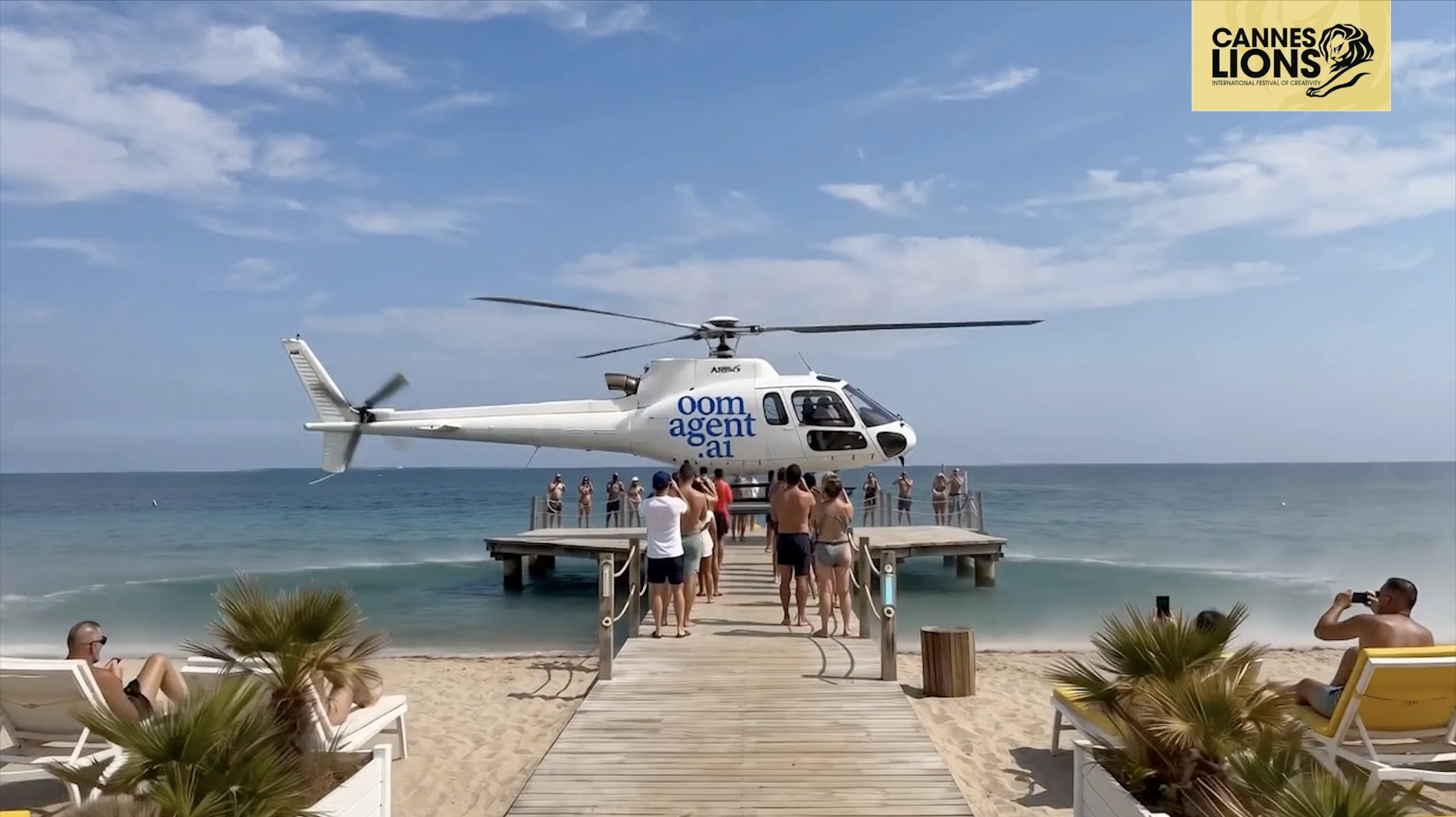 OomAgent verloot helikoptervlucht naar Cannes met CannesCopter