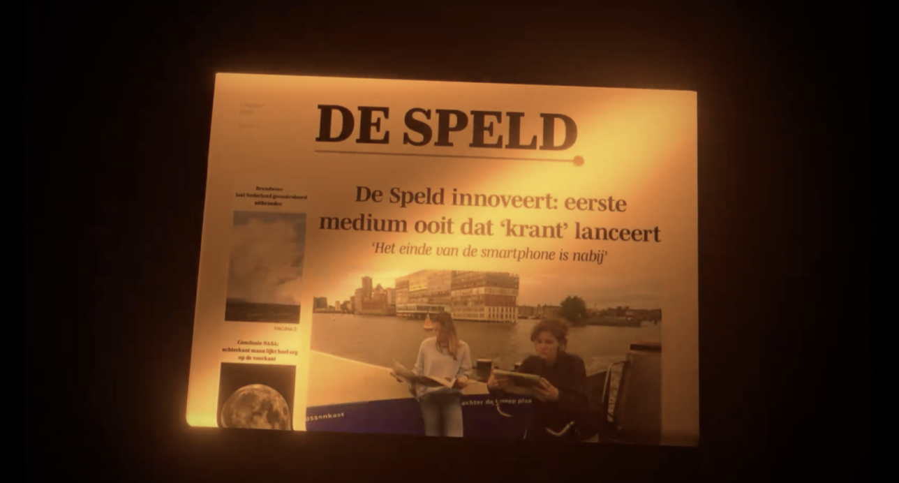  De Speld innoveert met ‘krant’ als de oplossing voor telefoonverslaving