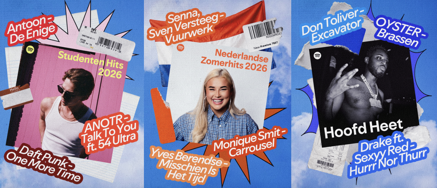 Spotify introduceert 'Jouw zomer ID' exclusief in Nederland