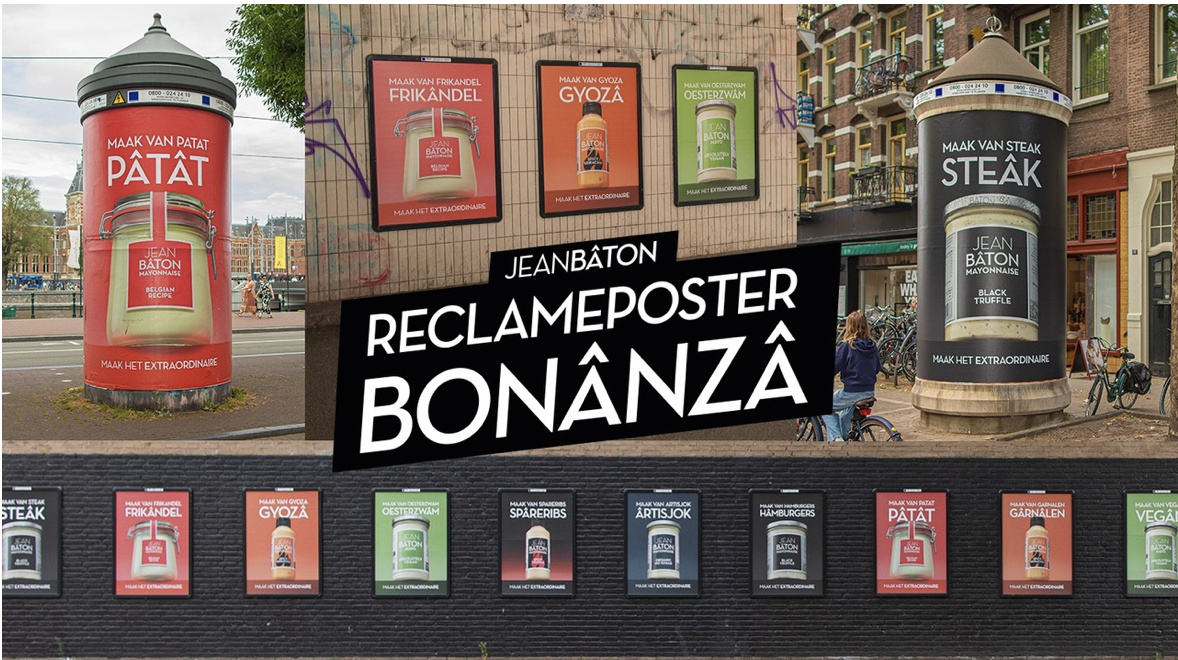 Jean Bâton organiseert Reclâmeposter Bonânzâ