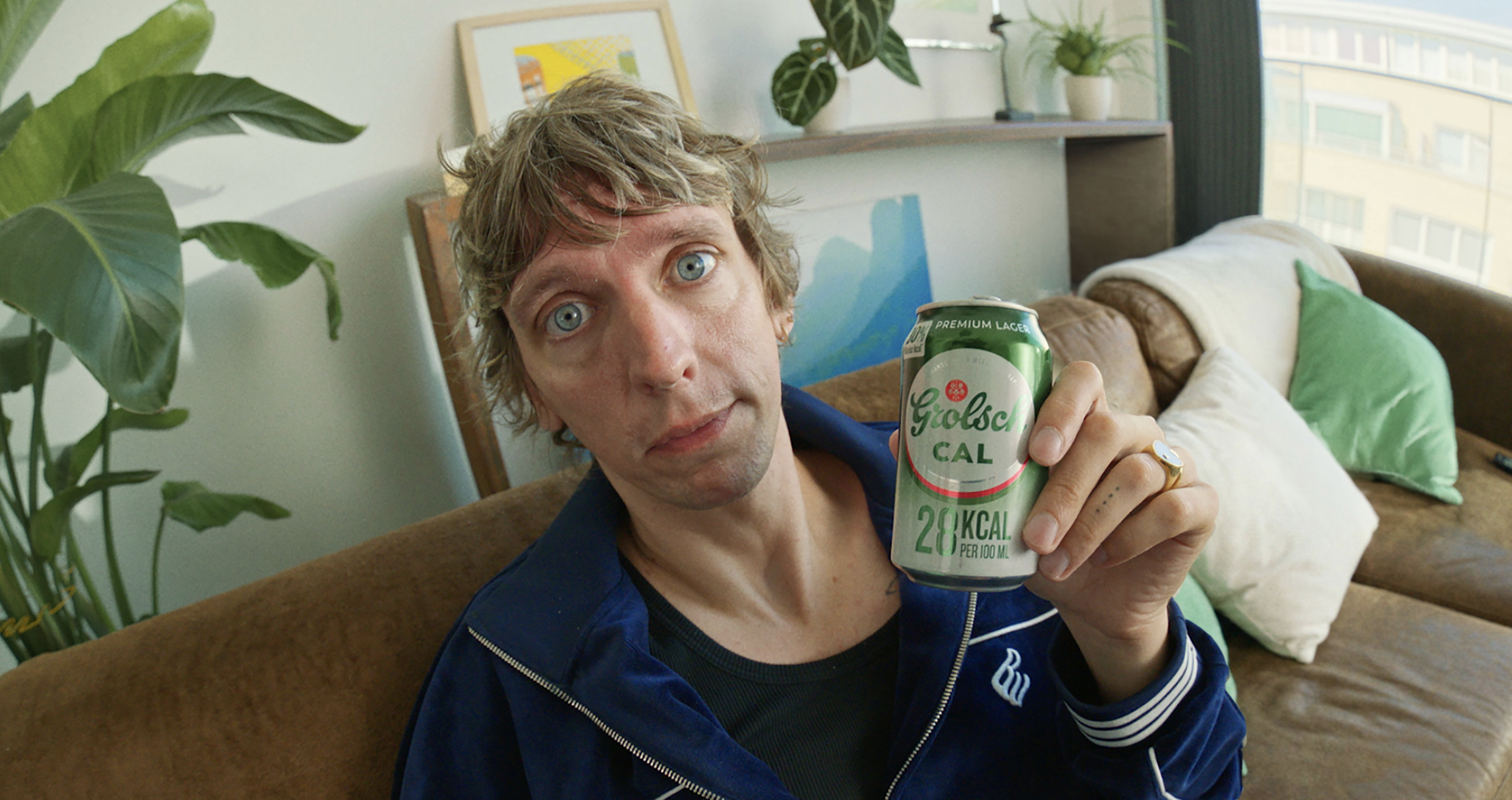 Pepijn Lanen te zien in Grolsch-campagne voor nieuwe Grolsch CAL