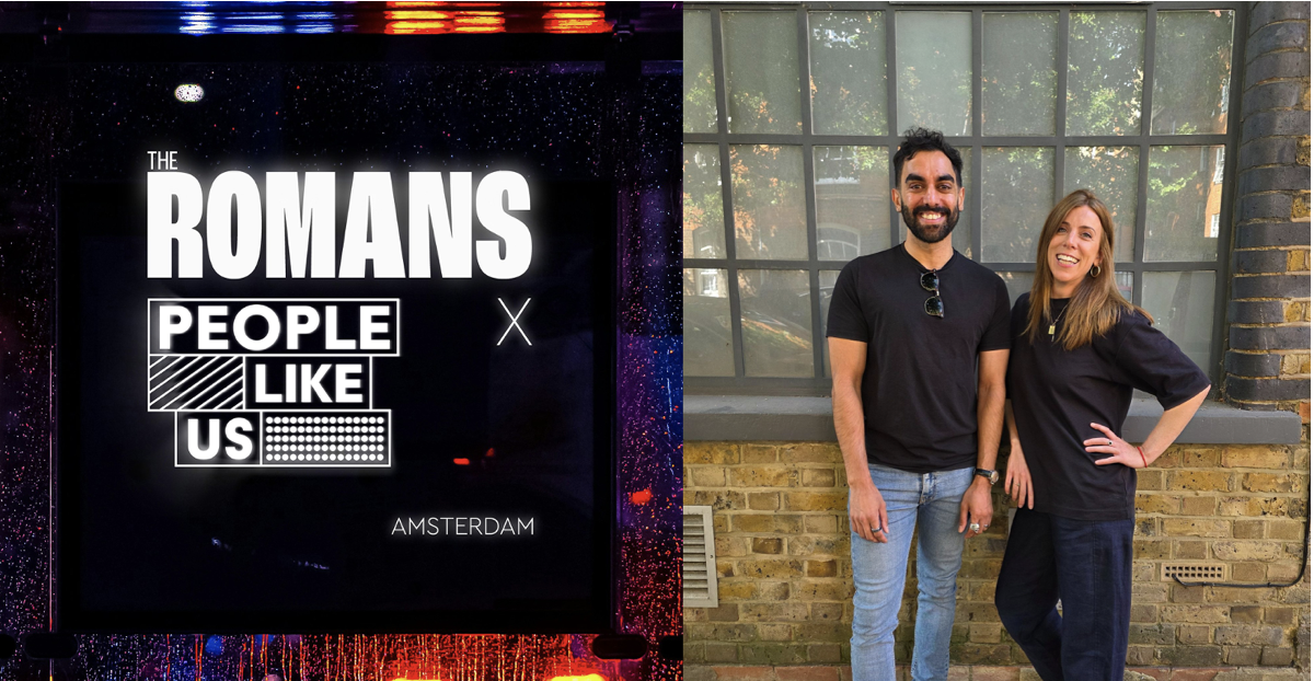 People Like Us kondigt eerste evenement in Amsterdam aan samen met The Romans
