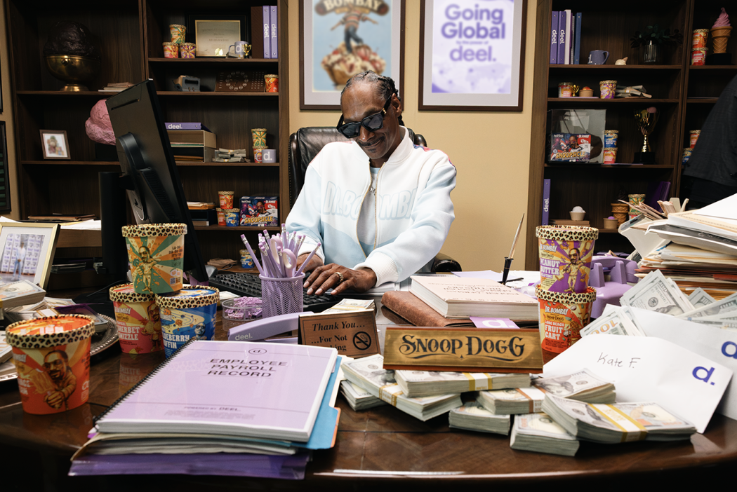 Dr. Bombay en Snoop Dogg zoeken eerste internationale ijssmaaktester