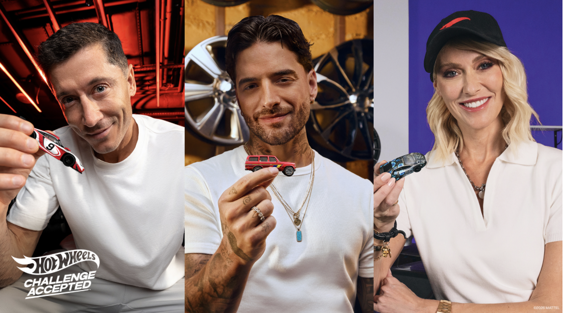 Mattel benoemt Maluma, Supercar Blondie en Robert Lewandowski tot allereerste Hot Wheels Class of Legends 