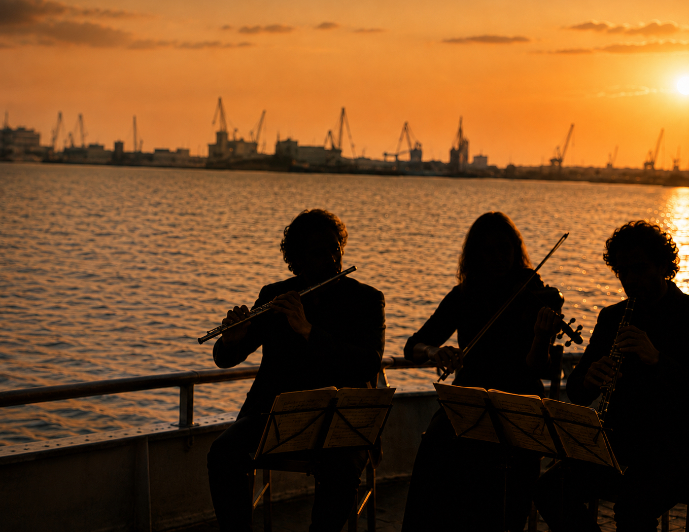 Op 6 september hoor je klassieke muziek op het water