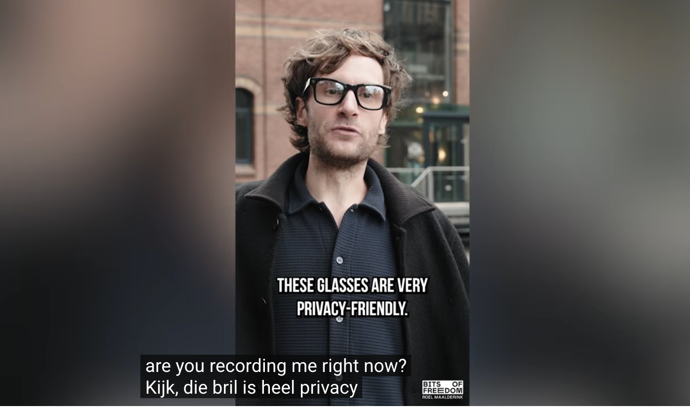 Meta haalt kritische video Roel Maalderink over AI-bril offline. Beoordeel het filmpje nu zelf op Youtube
