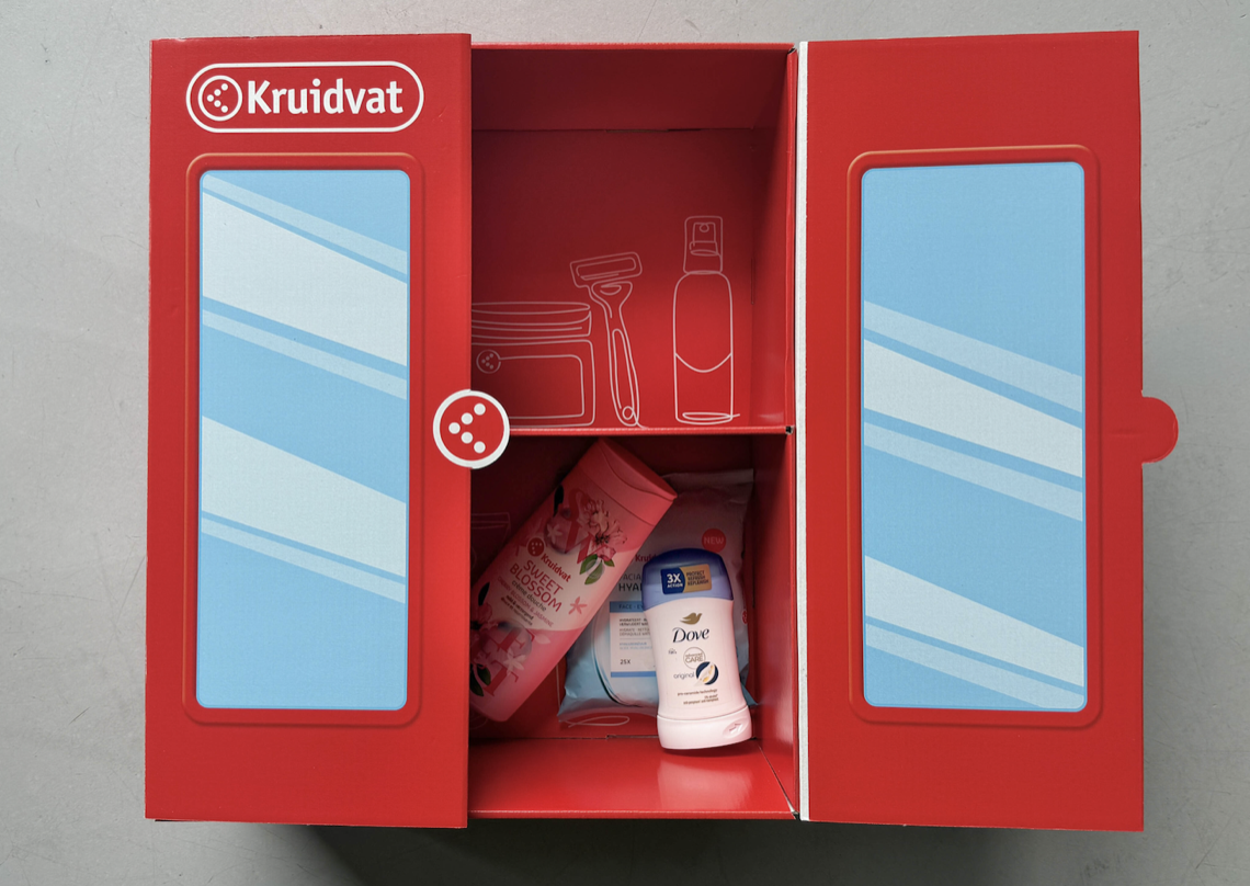 Kruidvat keert unboxing om in strijd tegen verzorgingsarmoede