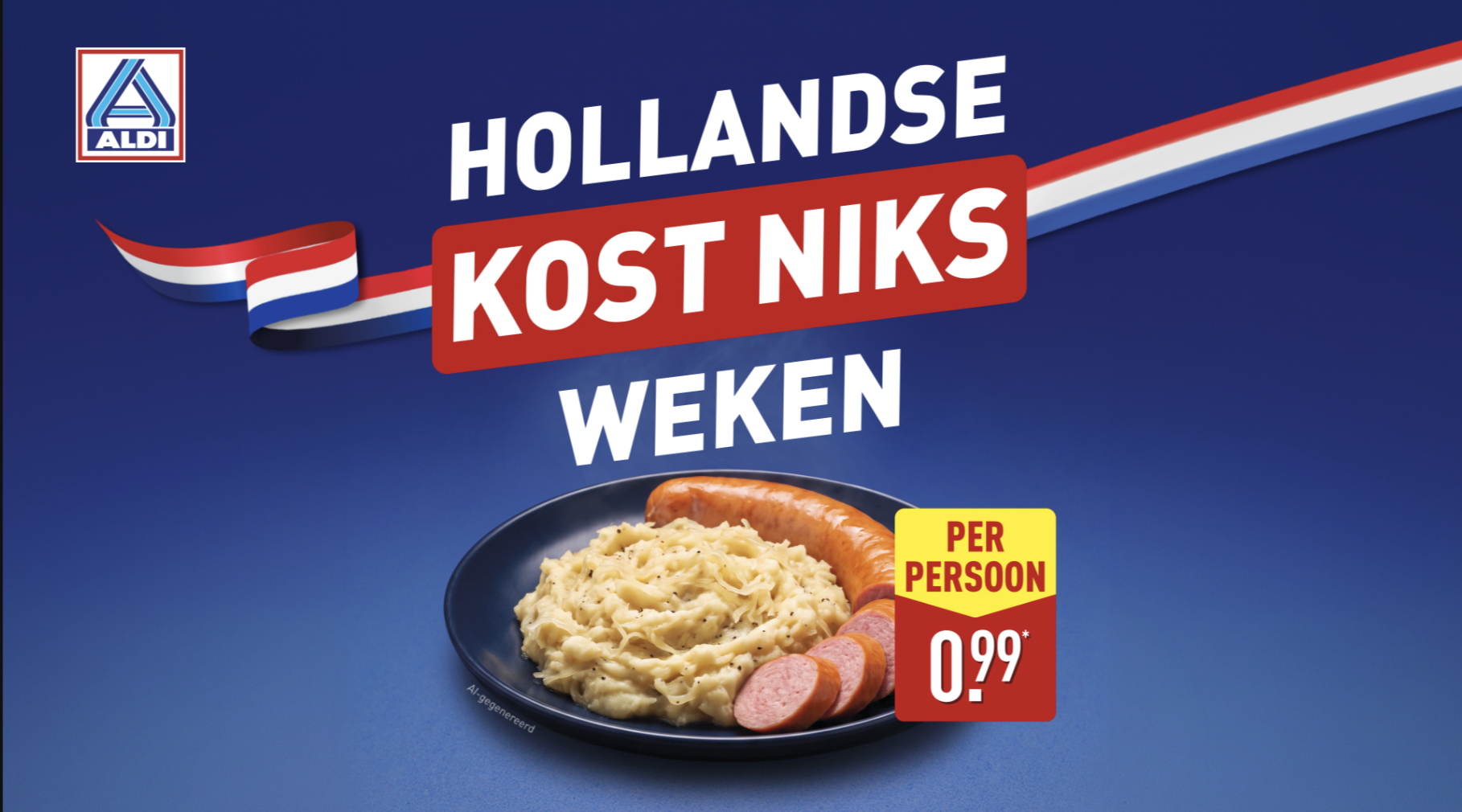 Hollandse Kost Niks’-weken bij ALDI