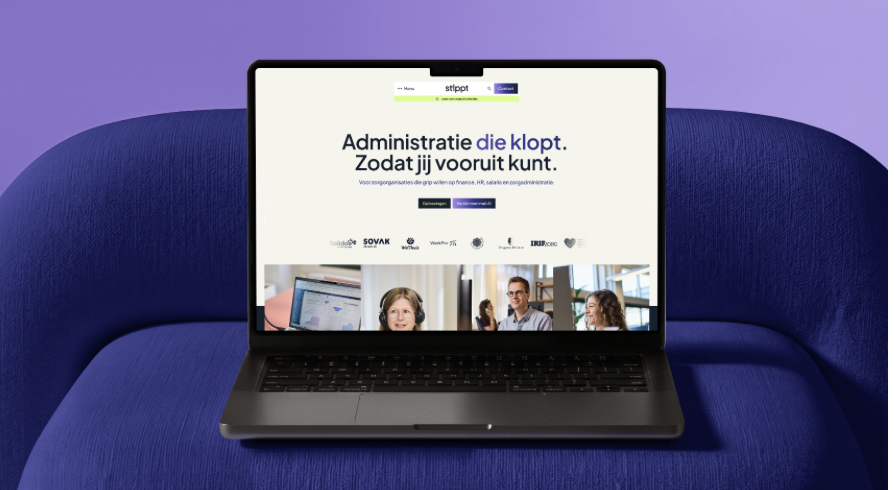 The Others ontwikkelt merkidentiteit, website en leadcampagne voor Stippt