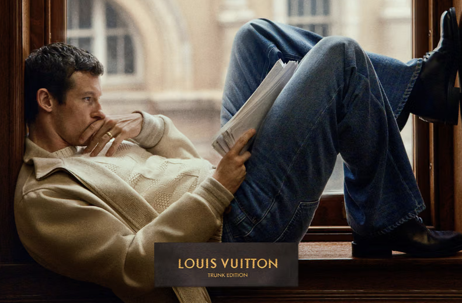 Deep Cuts maakt muziek voor nieuwe Louis Vuitton-campagne met Callum Turner