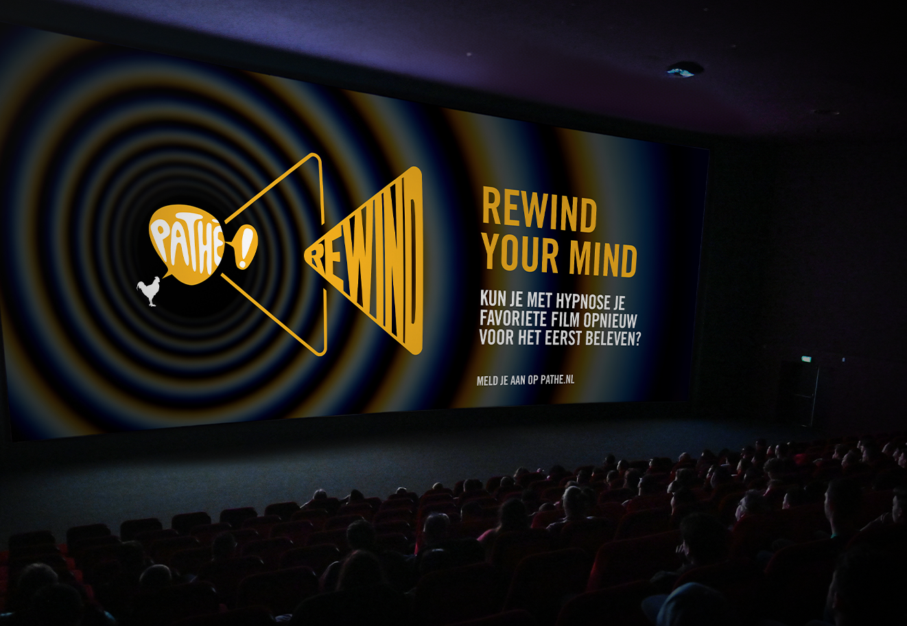 Je favoriete film opnieuw voor het eerst zien? Pathé maakt het mogelijk met hypnose