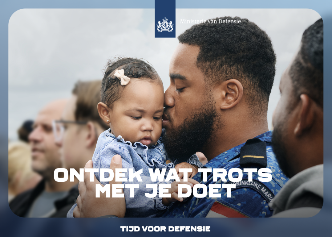 Defensie laat zien wat trots met je doet in nieuwe campagne