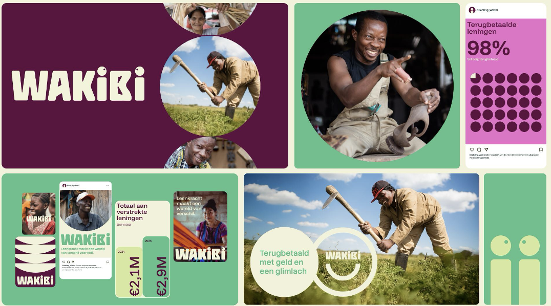 Nieuwe merkstrategie en merkidentiteit voor Wakibi