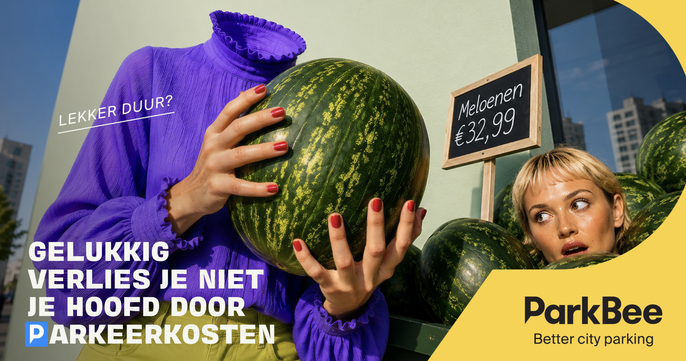 Nieuwe ParkBee campagne van SuperHeroes zoekt het absurde op 