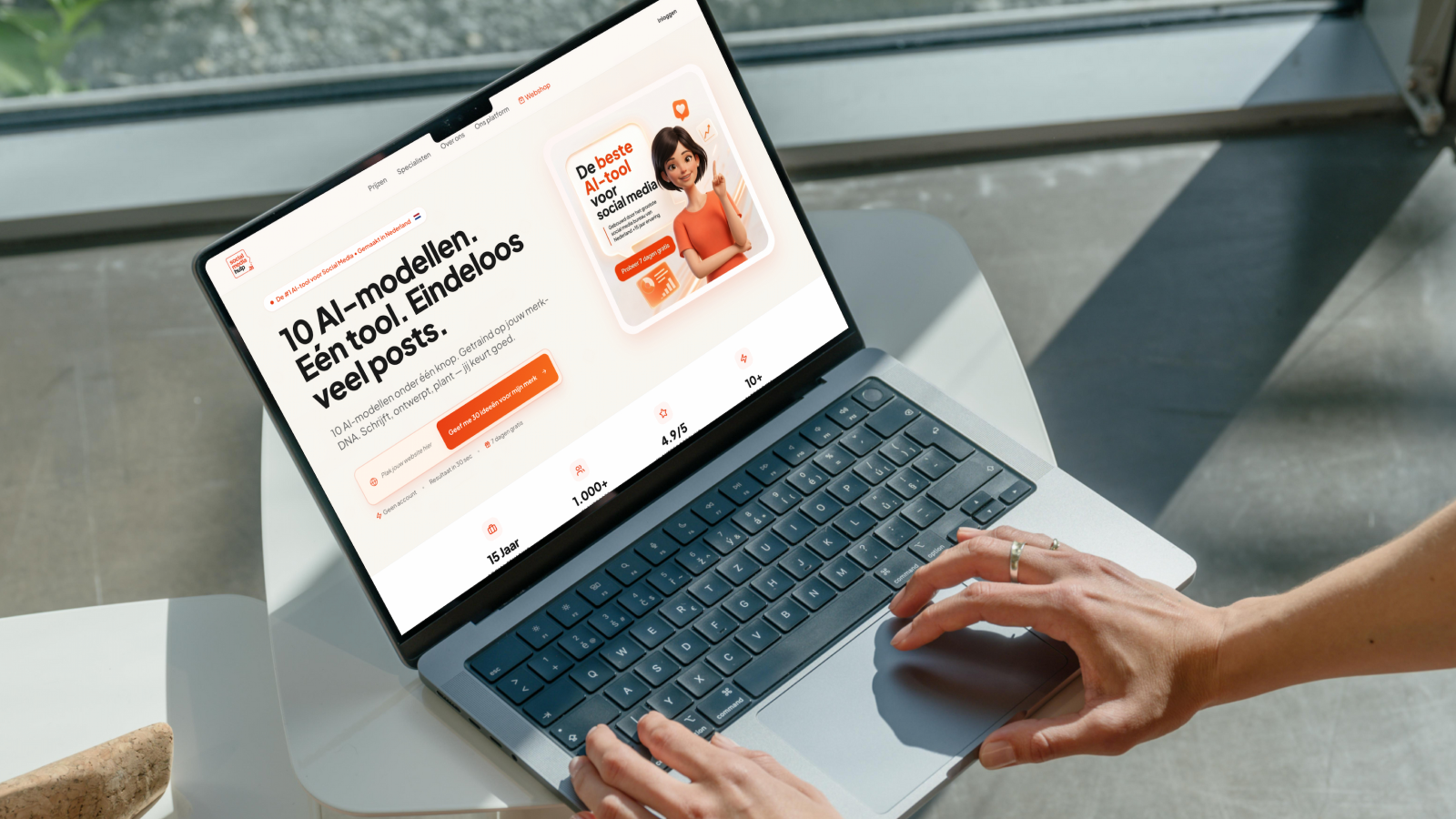 Social Media Hulp lanceert AI-platform voor ondernemers die vastlopen in content