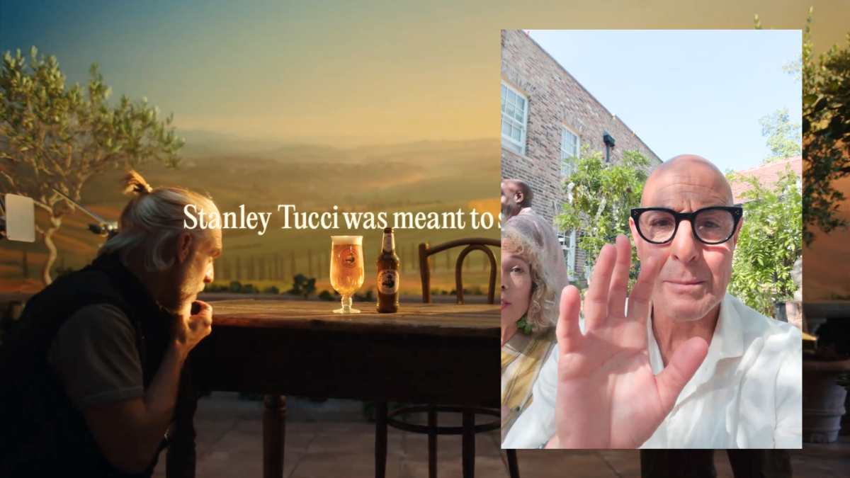 Bira Moretti-commercial met Stanley Tucci scoort hoog in System1 tests