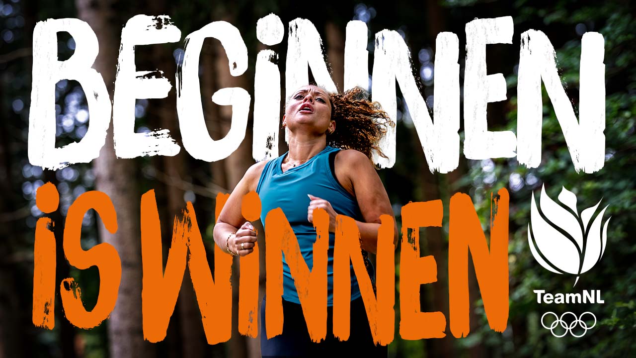 WPP maakt nieuwe campagne voor TeamNL 'Beginnen is Winnen'