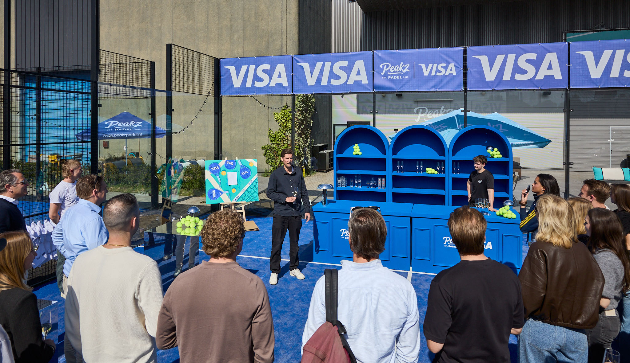 Van padel-flow naar pay-flow: Visa sluit sponsordeal