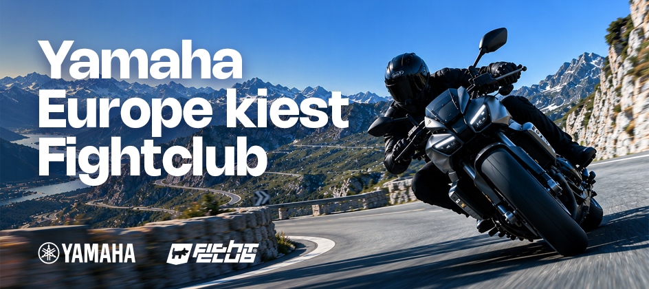 Yamaha Motor Europe kiest Fightclub als internationale partner