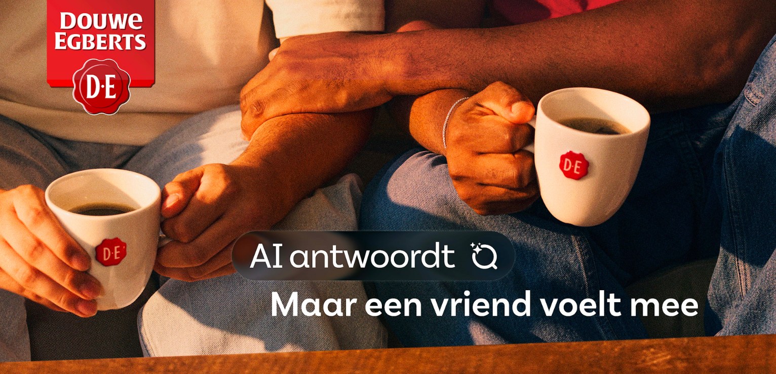 Douwe Egberts zet menselijke verbinding centraal in nieuwe campagne