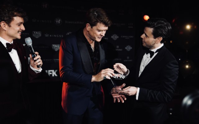 Beau van Erven Dorens uitgeroepen tot JFK's Greatest Man 2024