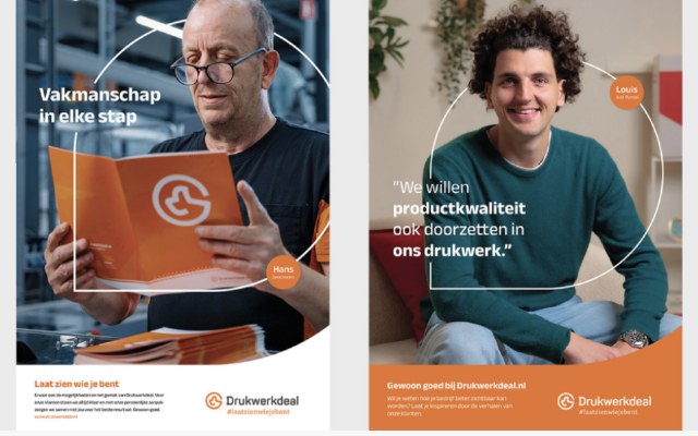 Nieuwe huisstijl Drukwerkdeal: frisser, meer open en afscheid van de superhelden